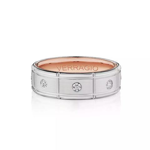 Verragio 7mm Eternity Burnish-Set Diamond Band VWD-7910
