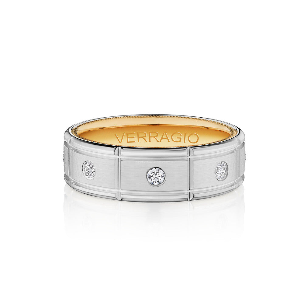 Verragio 7mm Eternity Burnish-Set Diamond Band VWD-7910