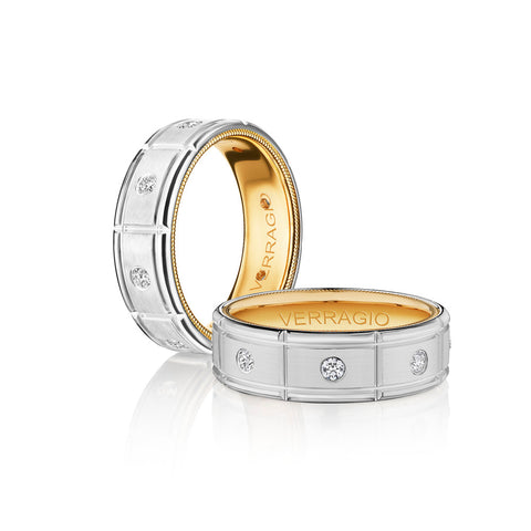 Verragio 7mm Eternity Burnish-Set Diamond Band VWD-7910