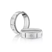 Verragio 7mm Matte Finish Diamond Band VWD-7912