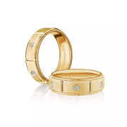 Verragio 7mm Matte Finish Diamond Band VWD-7912