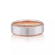 Verragio 8mm Satin Finish Diamond Band VWD-8912