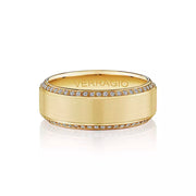 Verragio 8mm Satin Finish Diamond Band VWD-8912