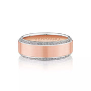 Verragio 8mm Satin Finish Diamond Band VWD-8912