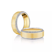 Verragio 8mm Satin Finish Diamond Band VWD-8912