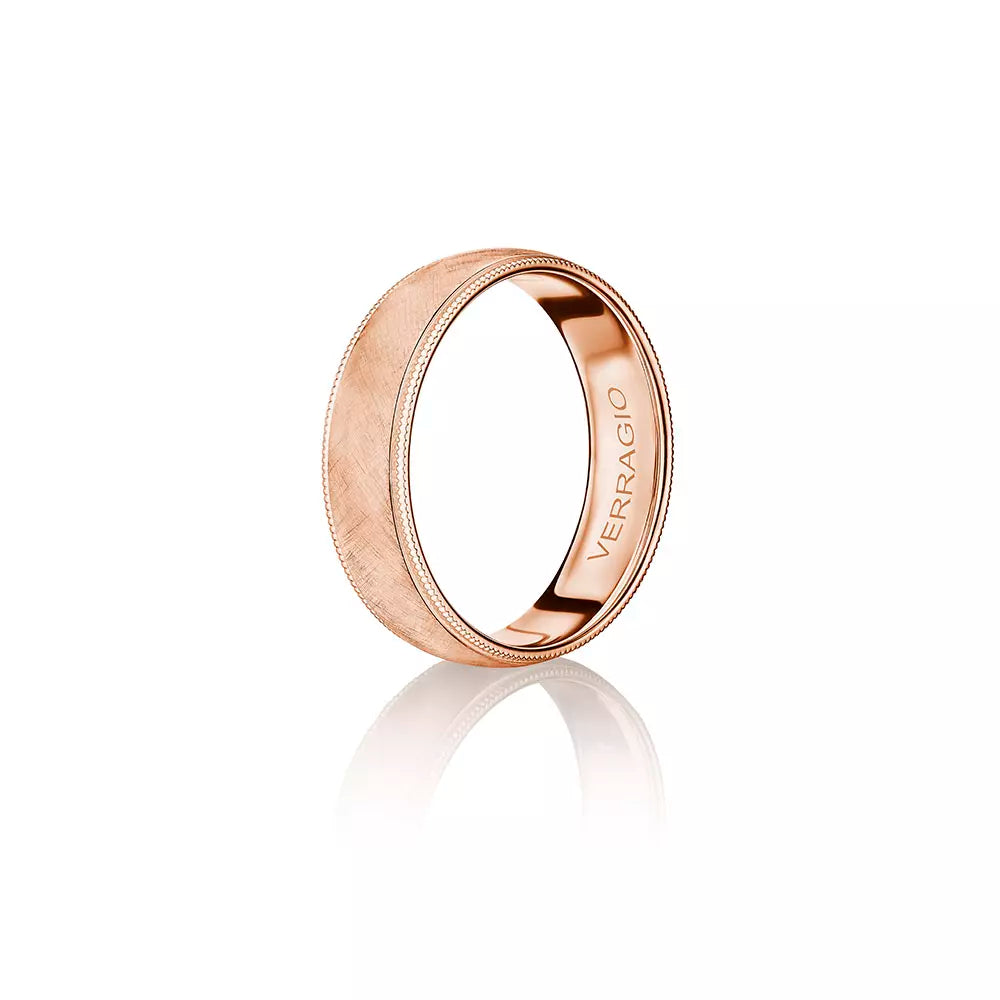 Verragio 6mm Band Brushed Wire Finish VWS-205-6