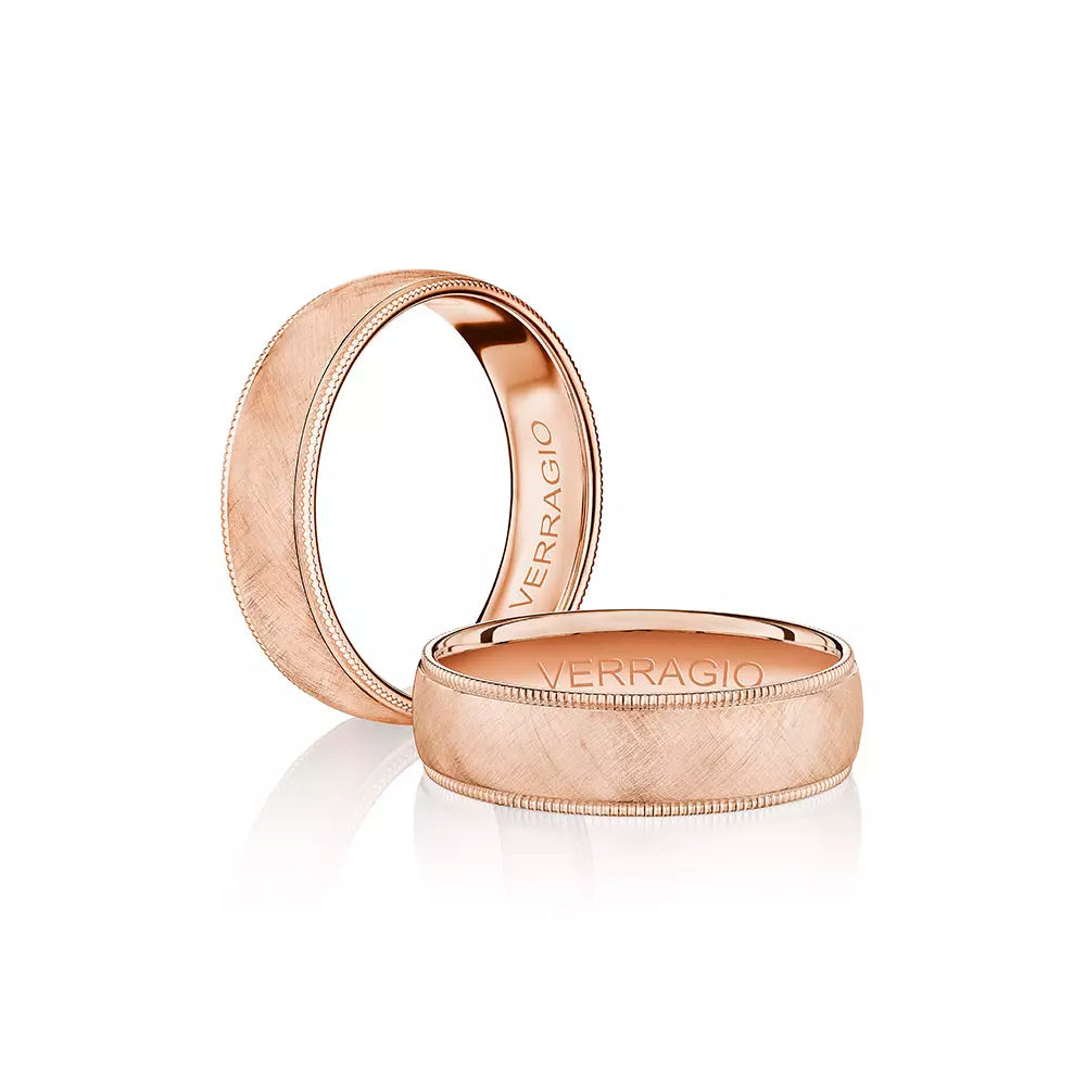 Verragio 6mm Band Brushed Wire Finish VWS-205-6