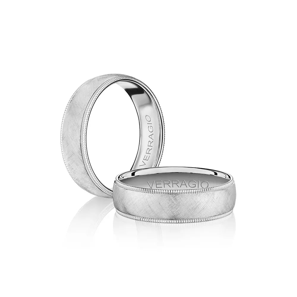 Verragio 6mm Band Brushed Wire Finish VWS-205-6
