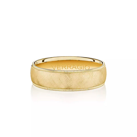 Verragio 6mm Band Brushed Wire Finish VWS-205-6