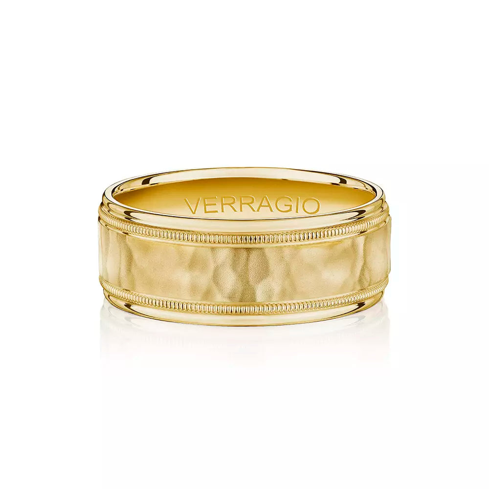 Verragio 8mm Hammered Matte Finish Band VWS-208-8
