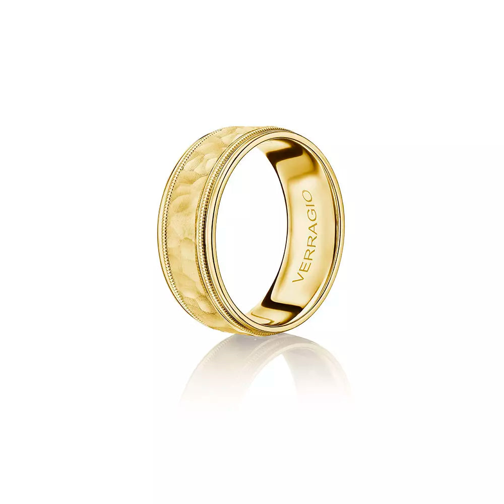 Verragio 8mm Hammered Matte Finish Band VWS-208-8