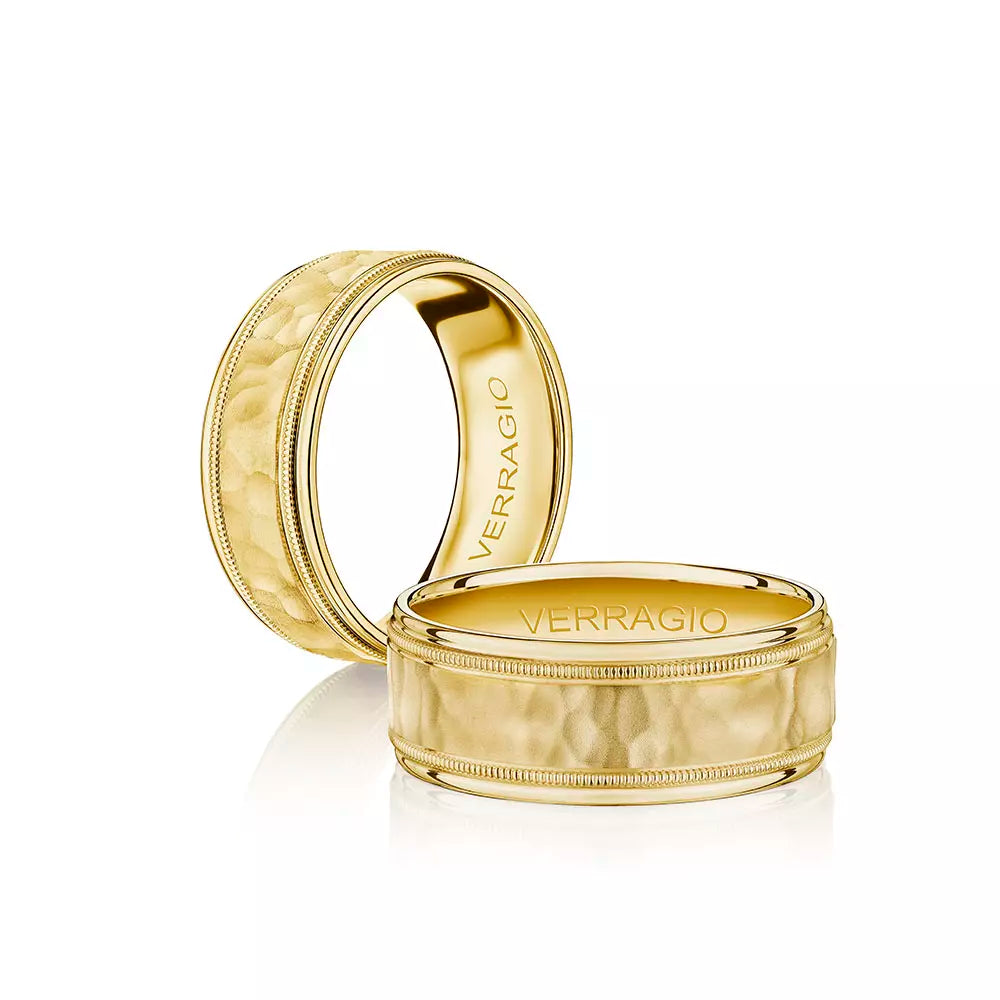 Verragio 8mm Hammered Matte Finish Band VWS-208-8