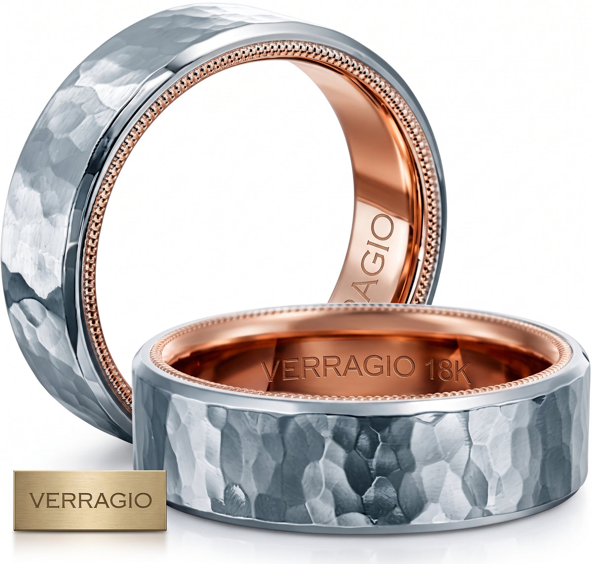 Verragio_hammered_men_s_ring_two_tone_with_white_background