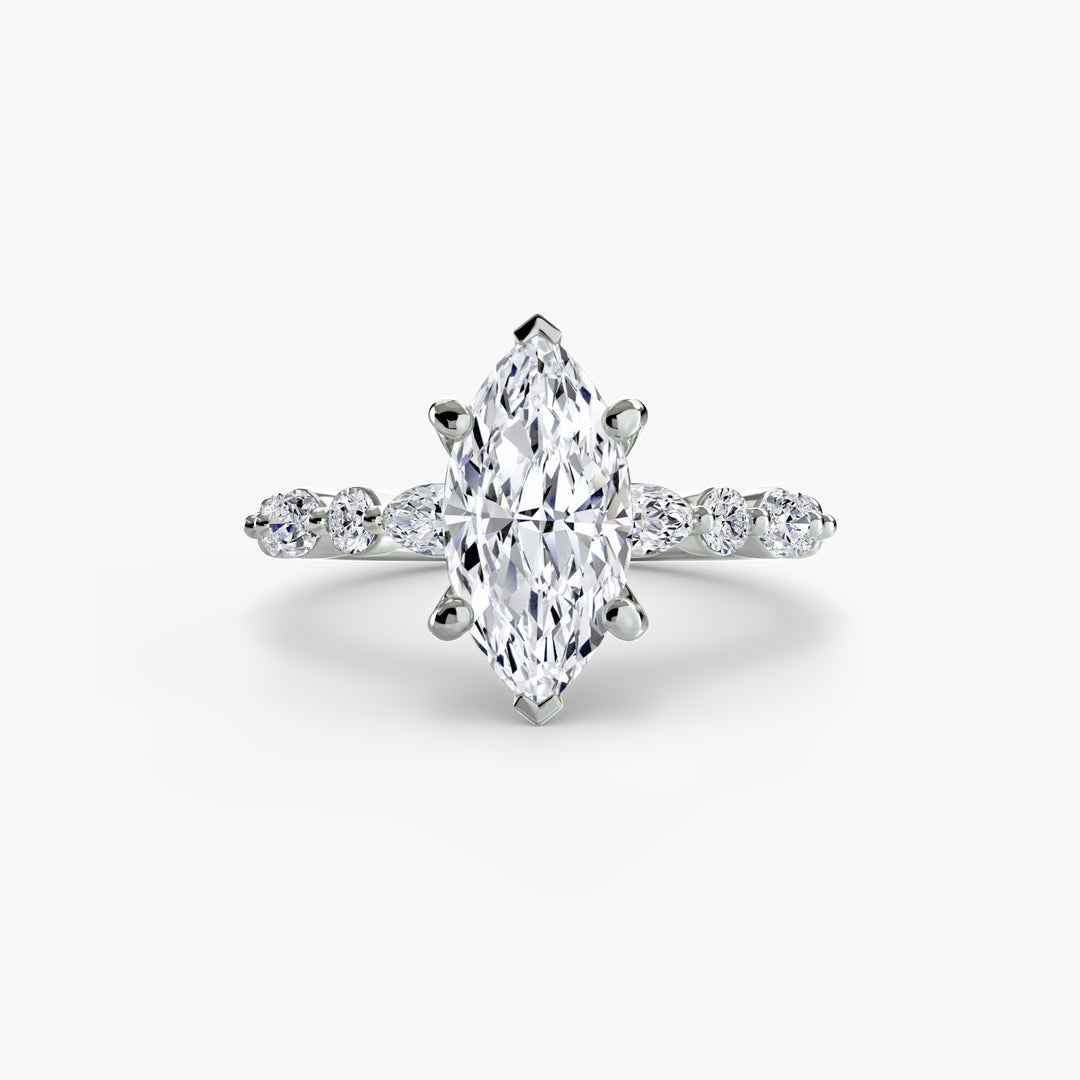 Solitaire with Eternity Pavé 2