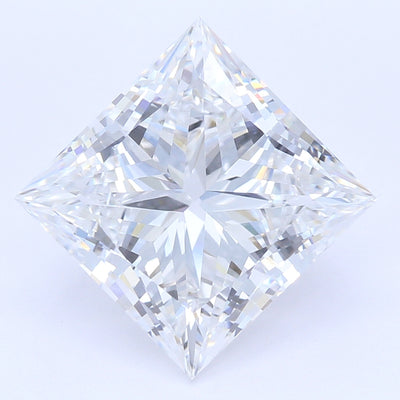 2.77 Carat | Excellent Cut | E  | VS1 clarity | Princess Diamond