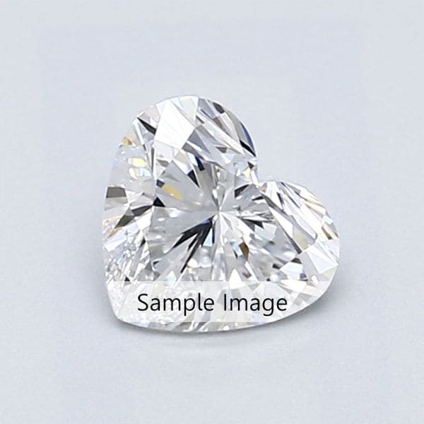 0.71 Carat |  Cut | M  | VS2 clarity | Heart Diamond