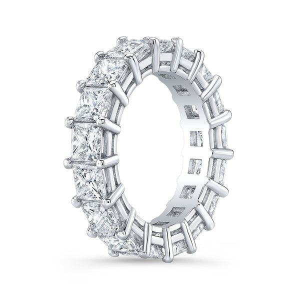 6.50 Ct. Princess Cut Eternity Band