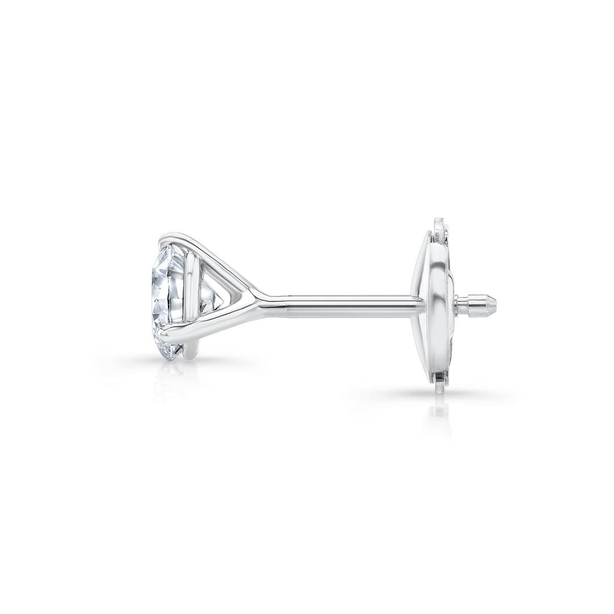 2 carats diamond stud earrings g color vs2 gia certified 3x