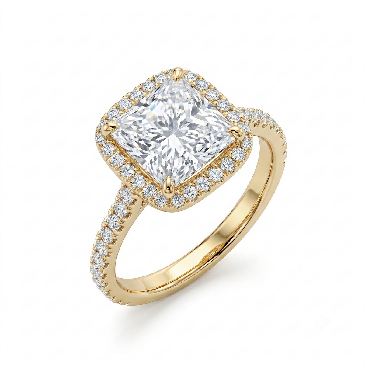 Princess_cut_halo_yellow_gold