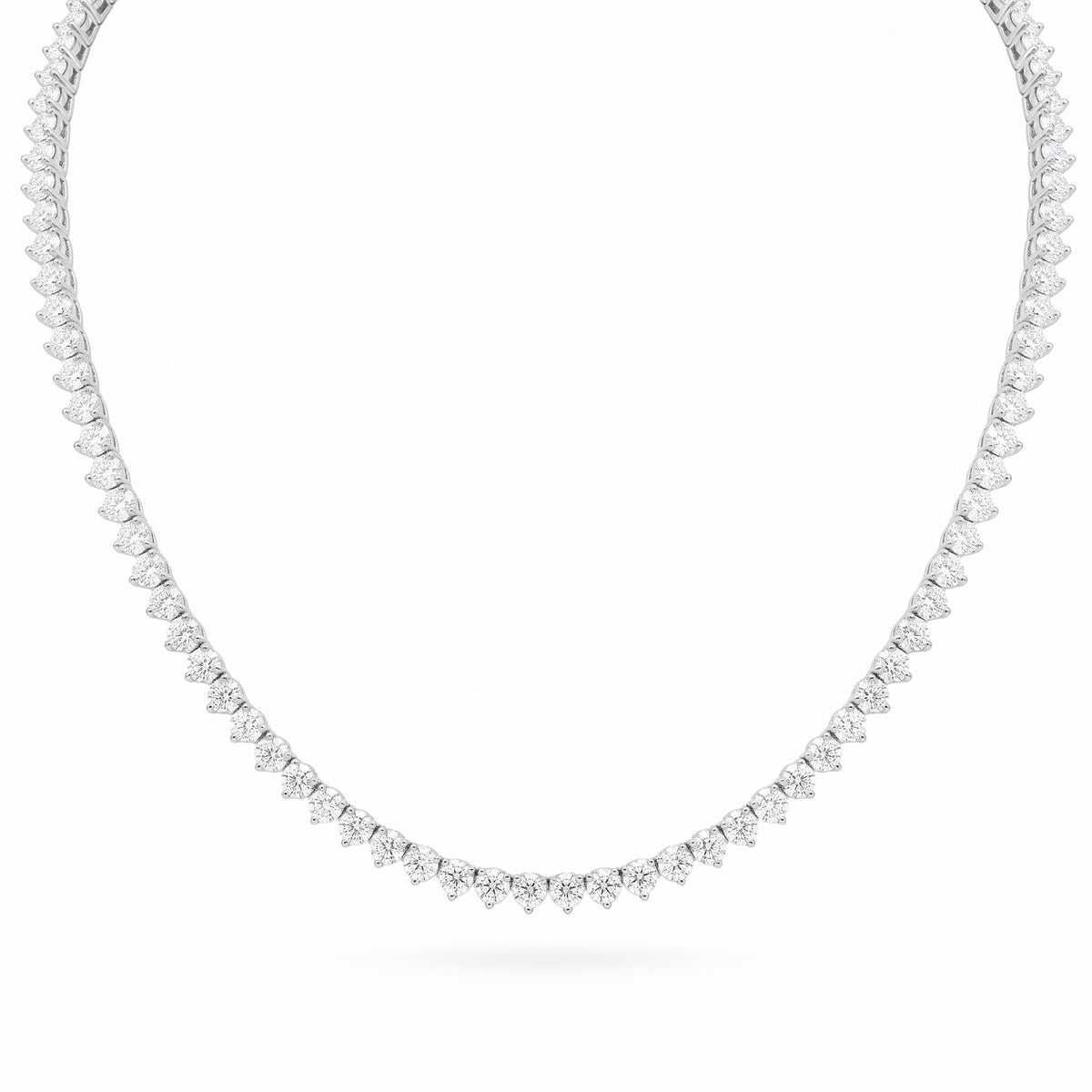 Round_cut_tennis_necklace_3_prong_white_gold_platinum_white_background