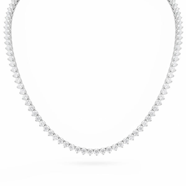 round_cut_tennis_necklace_3_prong_white_gold_platinum_white_background