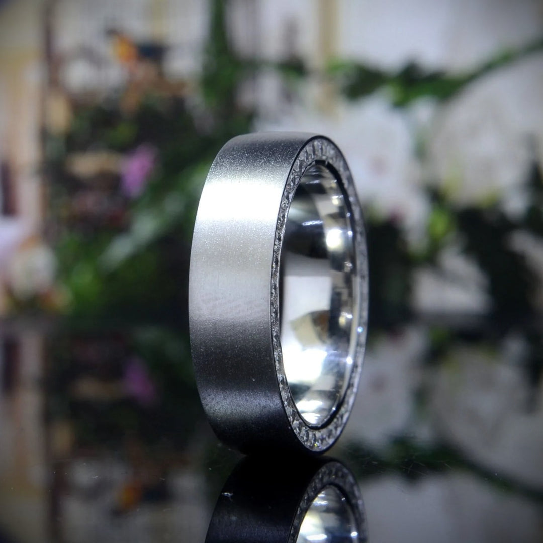 1.50 ctw Diamond Channel Set Men's Band Satin Finish