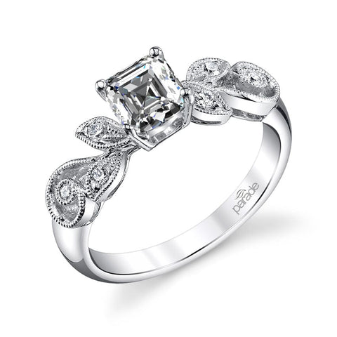 Parade Design Lyria Bridal Milgrain Etched Vines and Leaves