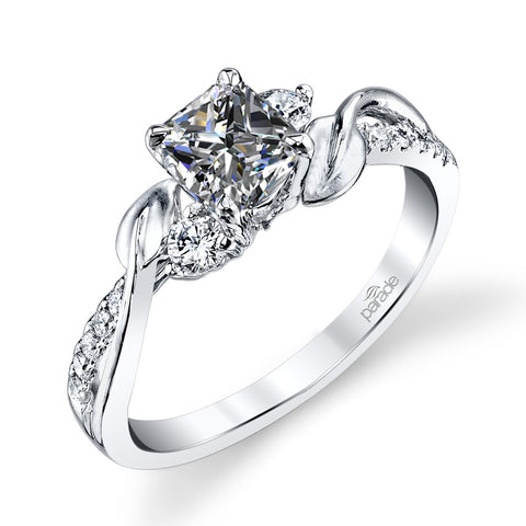 Parade Design Lyria Bridal Sleek and Simple Vines Design Pave