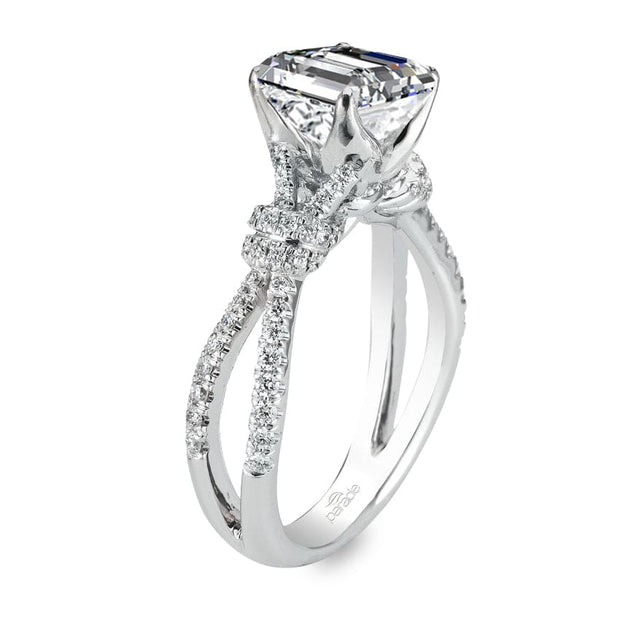 Parade Design Hemera Bridal Twist Split Shank Shoulder Pave