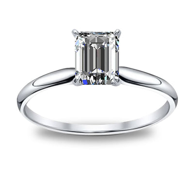 Solitaire Diamond Engagement Ring