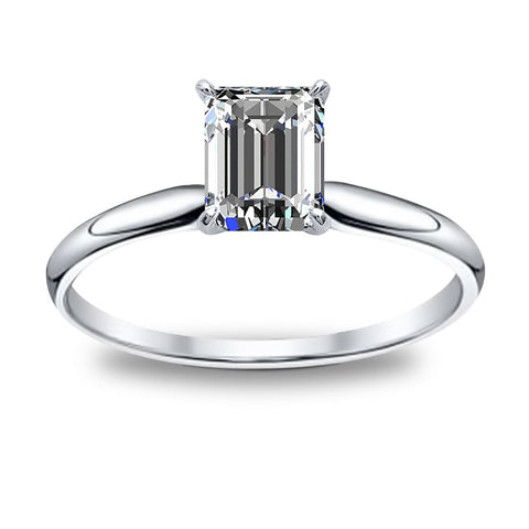 Solitaire Diamond Engagement Ring