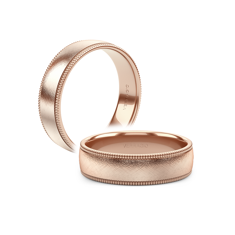 Verragio 6mm Band Brushed Wire Finish VWS-205-6