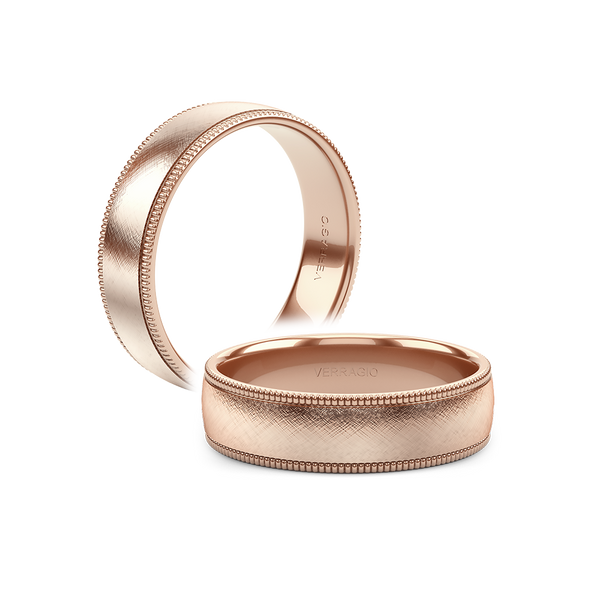 Verragio 6mm Band Brushed Wire Finish VWS-205-6