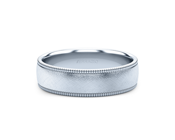 Verragio 6mm Band Brushed Wire Finish VWS-205-6