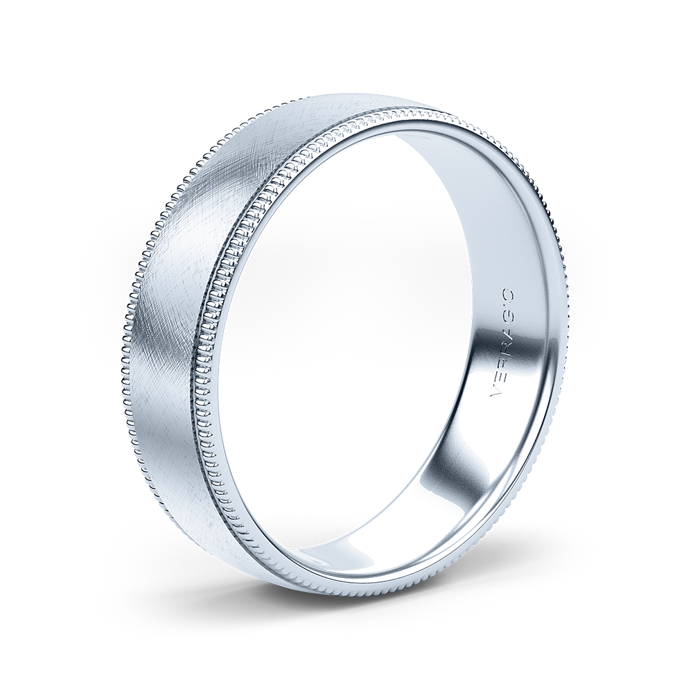 Verragio 6mm Band Brushed Wire Finish VWS-205-6