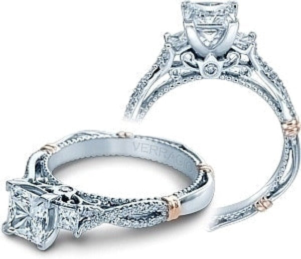 Verragio twist engagement ring d 129p 3 l