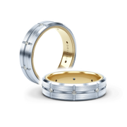 Verragio 6mm Matte Finish Diamond Band VWD-6927