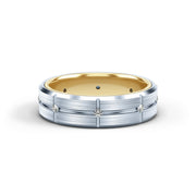 Verragio 6mm Matte Finish Diamond Band VWD-6927