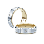 Verragio 7mm Matte Finish Diamond Band VWD-7912