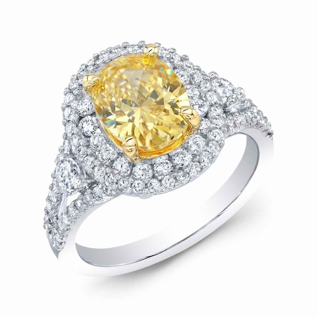 Yellow_oval_double_halo_split_shank