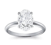 Four Prong Solitaire Ring