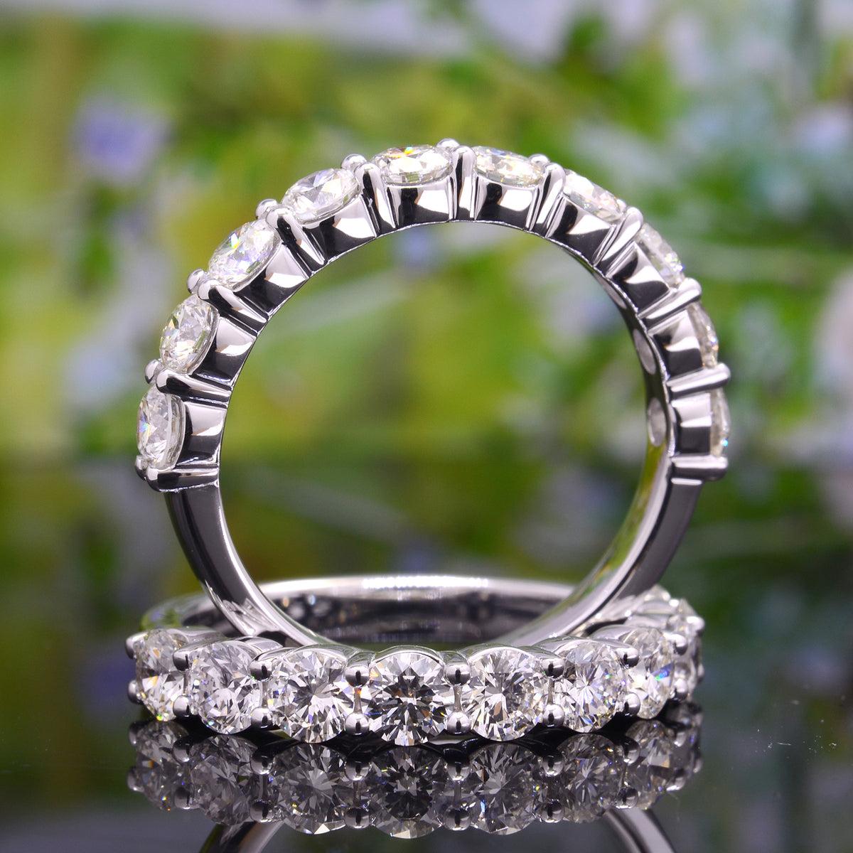 Half eternity band