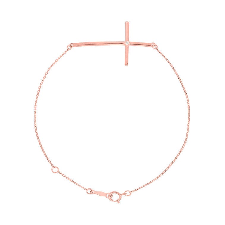 Cross Diamond Bracelet