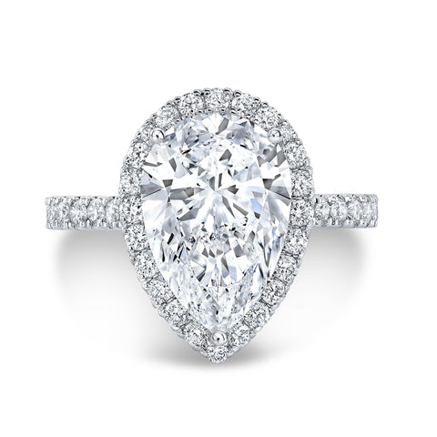 Cathedral Halo Engagement Rings