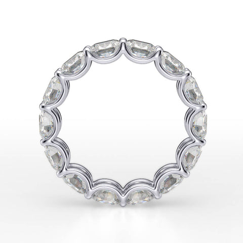 Cushion Cut Diamond Eternity Ring