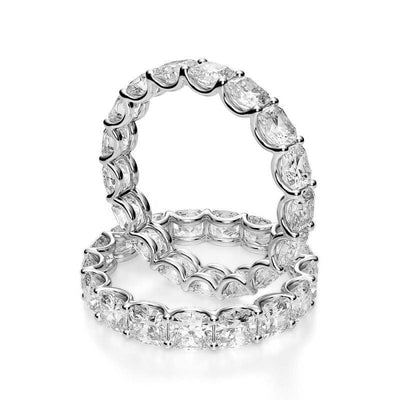 3.0 Ct. Cushion Cut Diamond Eternity Ring