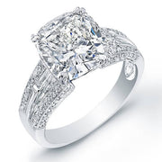 2.42 Ct. Cushion Cut Diamond Engagement Ring H, VS1 (GIA certified)