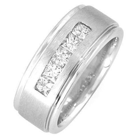 1.25 Ct. Channel Set Men's Diamond Ring