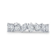 3 Carat Mix Shape Diamond Eternity Band