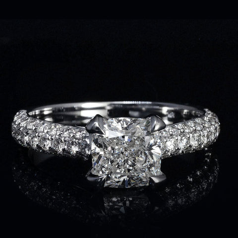 Cushion Cut Engagement Ring